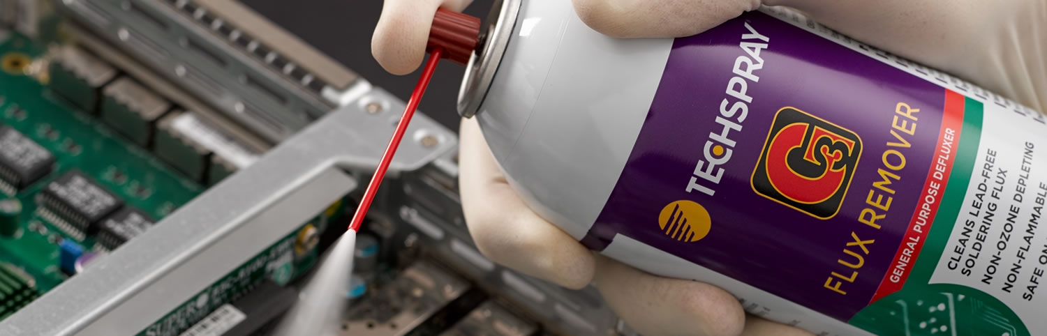 ¿Cómo elimino el flux de una tarjeta de circuito impreso (PCB)? - Banner